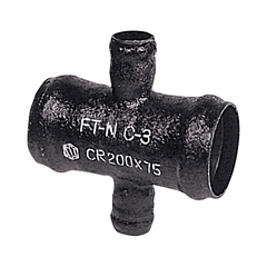 農業用FT-N形継手 十字管(分岐抜け止め) VM 400X350（品番:FTC4H1J